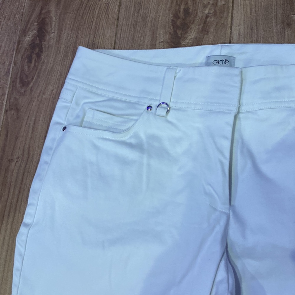 Euc Classy Cache White Pants - image 2